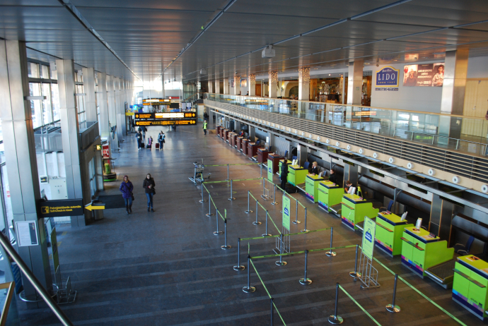 RIX Airport has a single passenger terminal. 